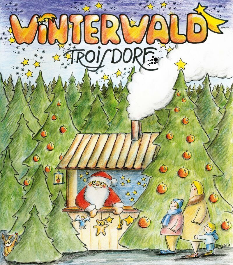 Viel Vergnügen beim Troisdorfer Winterwald an vier Tagen in der Fußgängerzone!