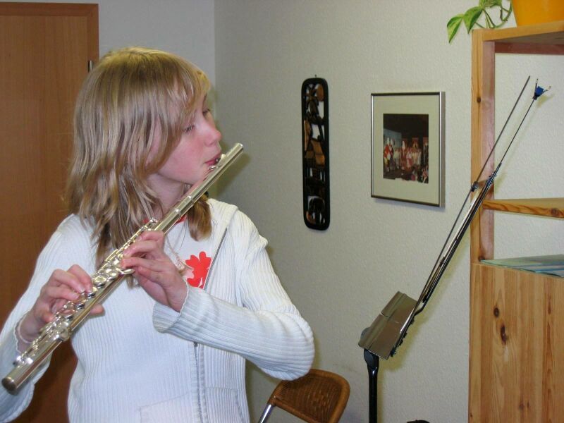 Viel  Vergnügen beim Benefiz-Konzert der Querflötenspieler aus der Musikschule!