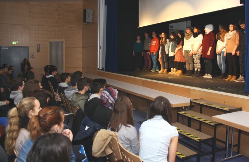 Die Schülerinnen und Schüler der 9. Klassen zogen das Fazit nach den Bewerbungstrainings.