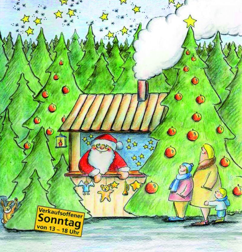 Viel Vergnügen beim vorweihnachtlichen Bummel durch den Troisdorfer Winterwald!