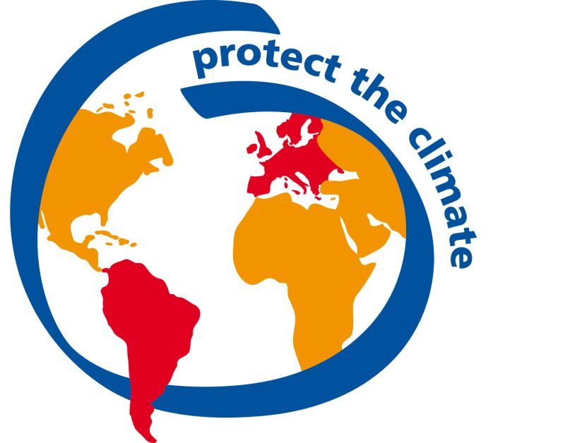 Das Logo des internationalen Klimaschutz-Projekts