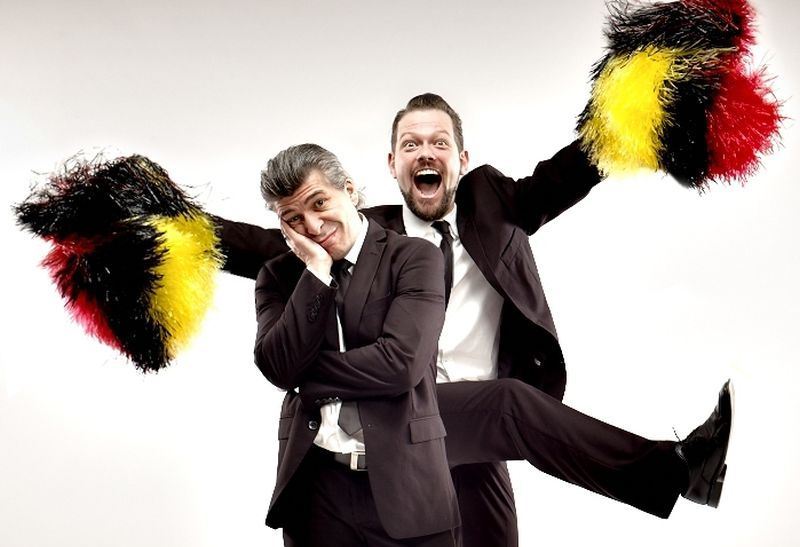 Zum Kabarettprogramm in der Küz gehört das Duo ONKeL fisSCH mit Markus Riedinger (links) und Adrian Engels