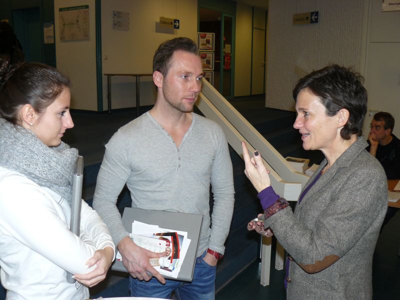 Interessantes hatte Ernährungsberaterin Dr. Uta Peiler (rechts) mitzuteilen