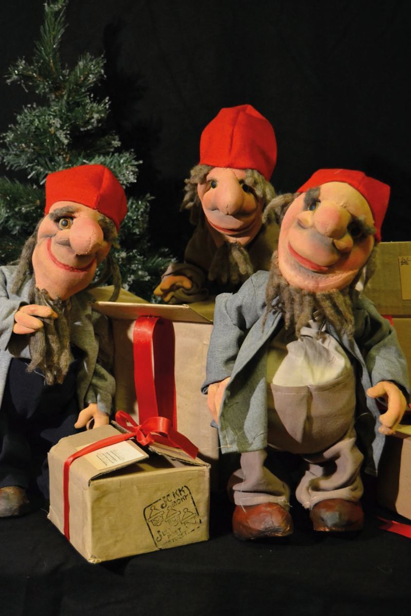 Mehr über nordische Weihnachtswichtel erfahren Kinder beim Theater in der City-Bibliothek