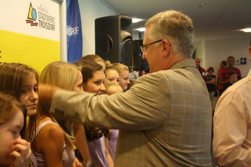 Bürgermeister ehrt die Sportler