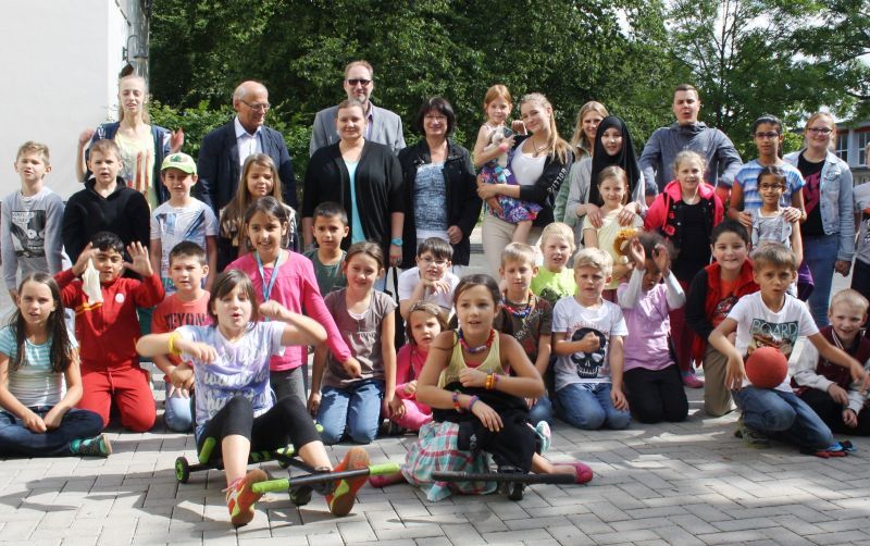 Viel Spaß und Abwechslung hatten Kinder und Helfer beim Projekt KeTS.