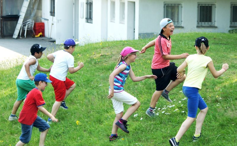 Viel Spaß hatten die Kinder im Troisdorfer Fußball-Camp.
