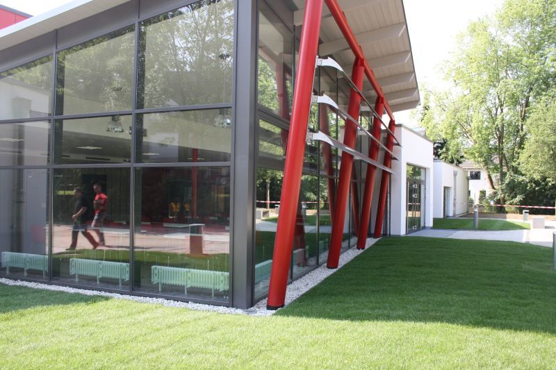 Aula des Gymnasiums Zum Altenforst.