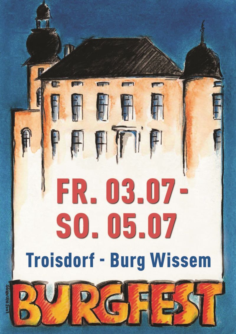 Willkommen und viel Spaß beim diesjährigen Burgfest auf Burg Wissem!
