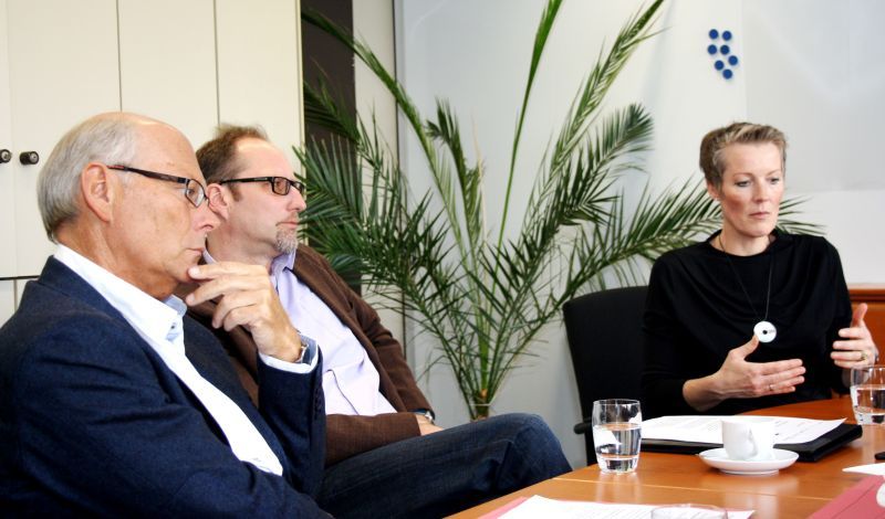 Hoffen auf eine Einigung: v.l. Erster Beigeordneter Heinz Eschbach, Jugendamtsleiter Dr. Markus Wüst und Sachgebietsleiterin Heidi Krüger-Herden.