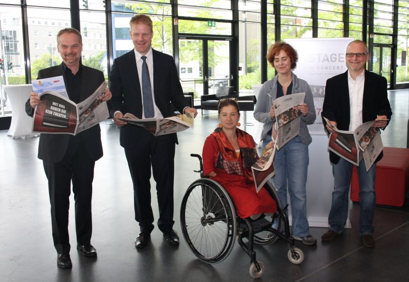 In der Stadthalle Troisdorf wurde das neue Kulturprogramm für das nächste Halbjahr vorgestellt.