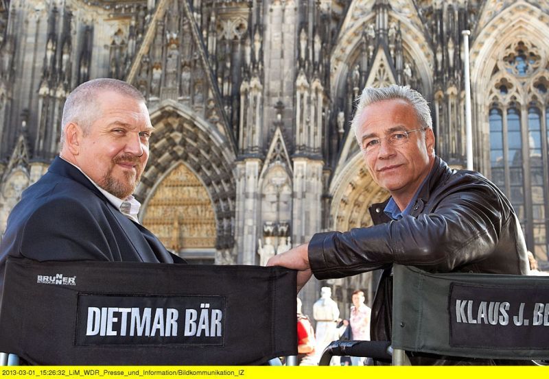 Mit Schenk und Ballauf unterwegs: Casting in Troisdorf für den Kölner Tatort.