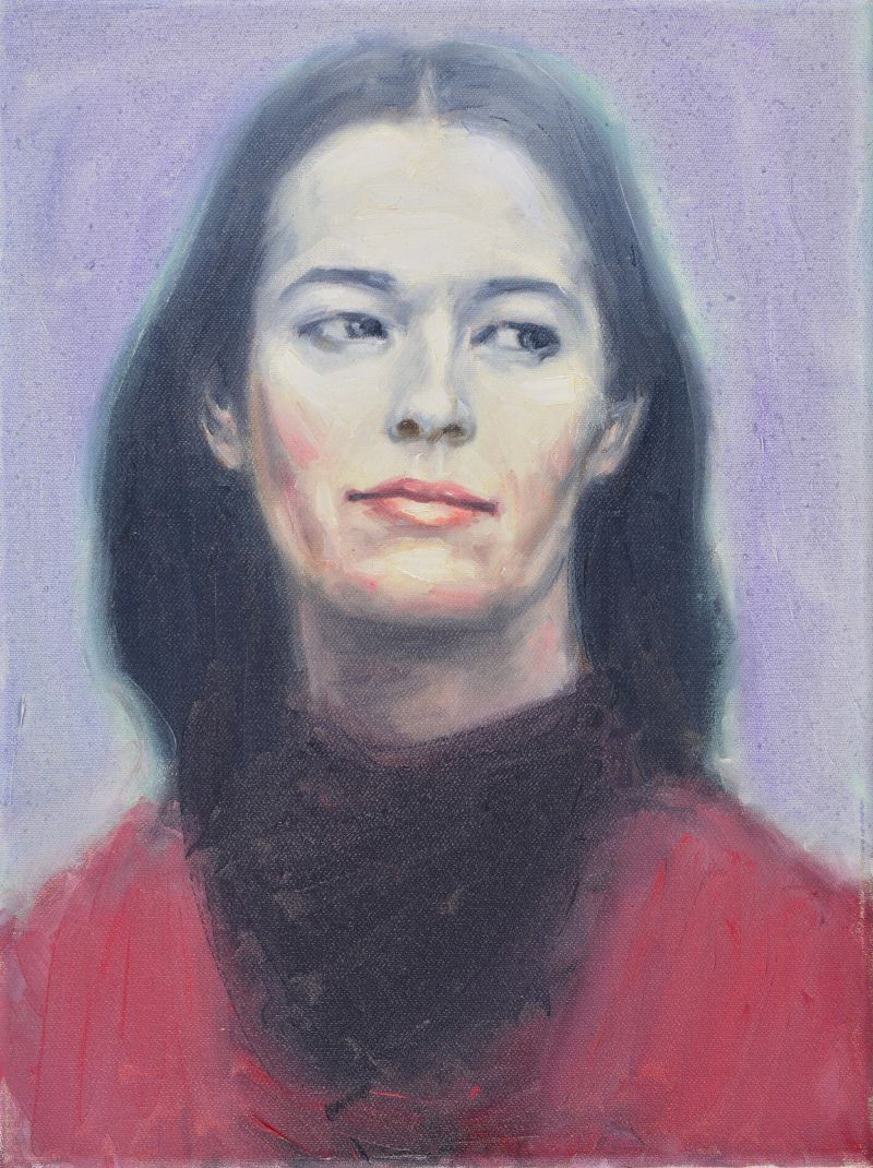 Das Frauenbildnis des Malers Masoud Sadedin wurde aus dem Kunsthaus frech entwendet.