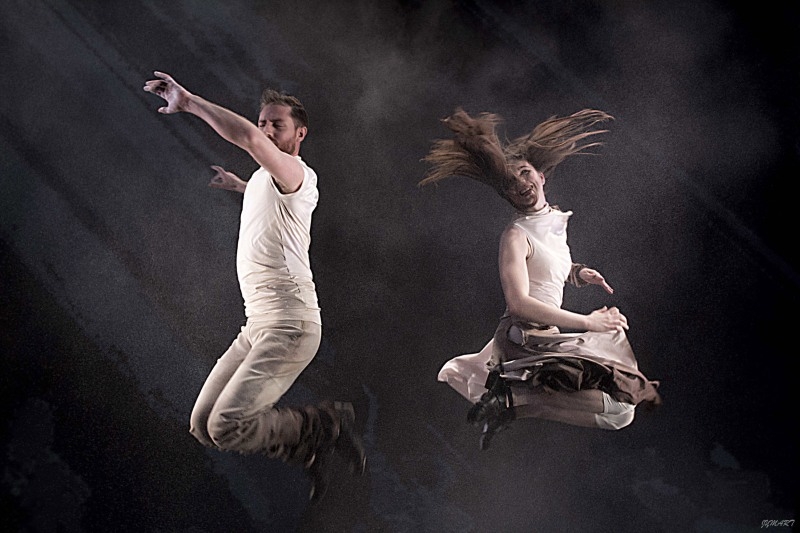 Atemberaubenden Tanz zeigen Fidget Feet in der Stadthalle.