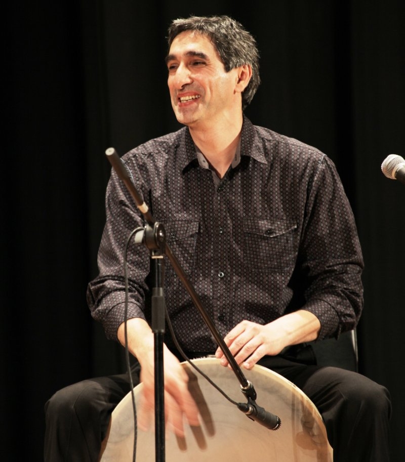 Komponist und Musiker Saad Thamir.