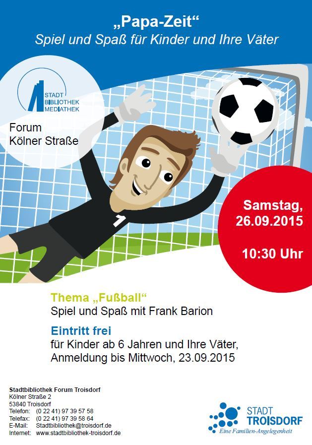 Plakat Papa-Zeit