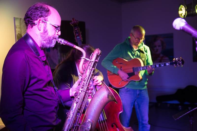 Musiker bei der Jazz-Session, Bildquelle: Frank Baquet