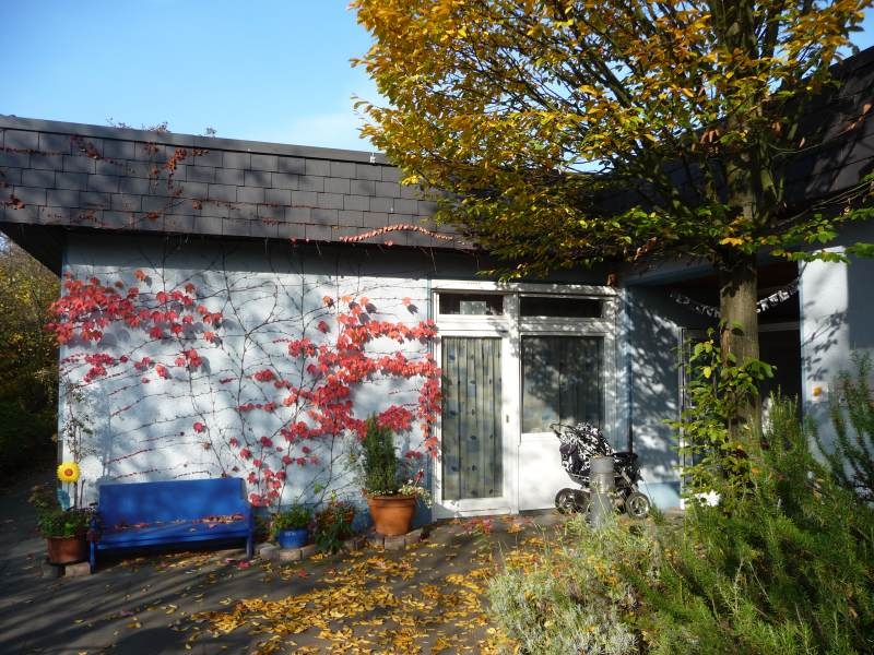 Eingang zum Familienzentrum