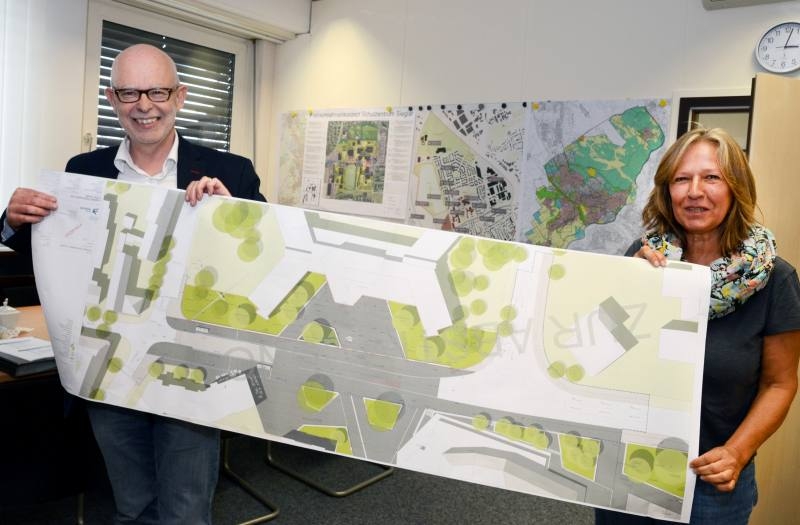 Neuer Stadteinngangam Rathaus geplant