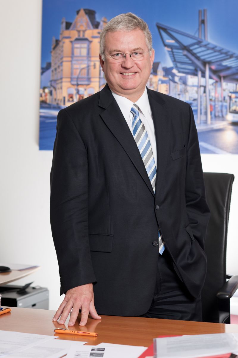 Bürgermeister Klaus-Werner Jablonski grüßt zum Jahreswechsel.