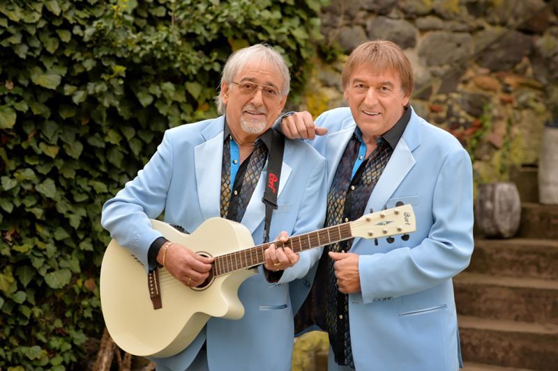 Das  Schlagerduo Die Amigos wird am 18. März in der Stadthalle spielen.