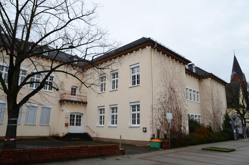 Nach Einrichtung der Baustelle beginnen im Februar die Umbauarbeiten in der früheren Schule Viktoriastraße