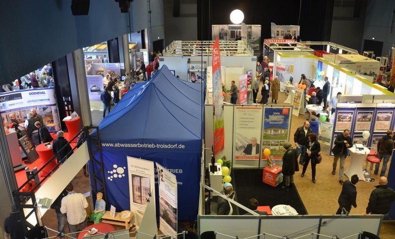 Willkommen zur zweitägigen Baumesse in der Stadthalle Troisdorf!