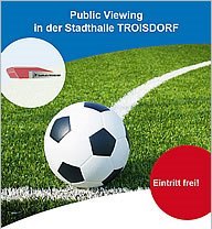 Viel Spaß beim gemeinsamen Anfeuern der deutschen Nationalmannschaft!