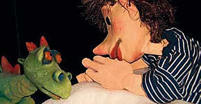 Ben erlebt mit dem kleinen Drachen tolle Abenteuer.