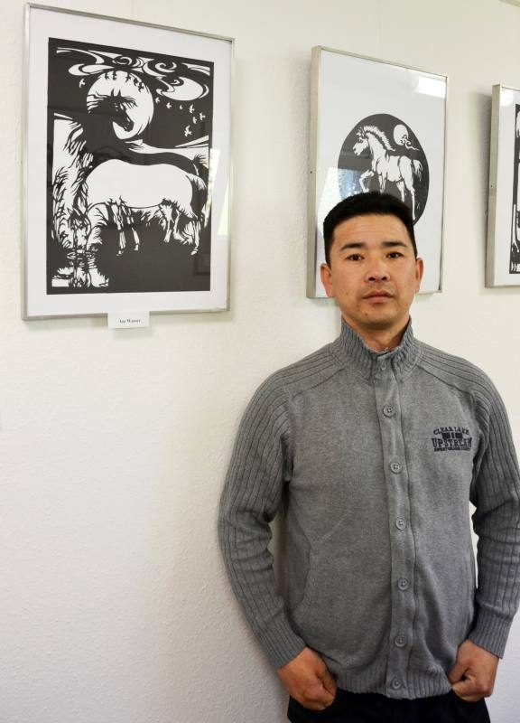 Künstler Ayush Baatarkhuu.