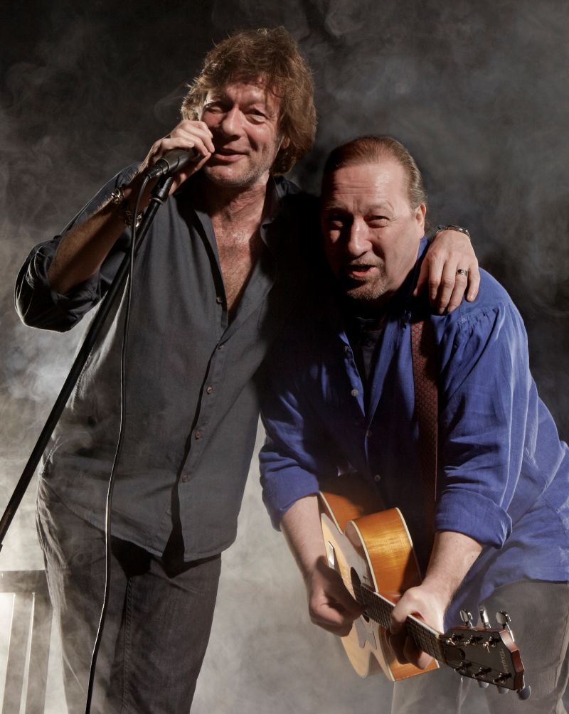 Gerd Köster (links) und Frank Hocker treten in der Küz auf.