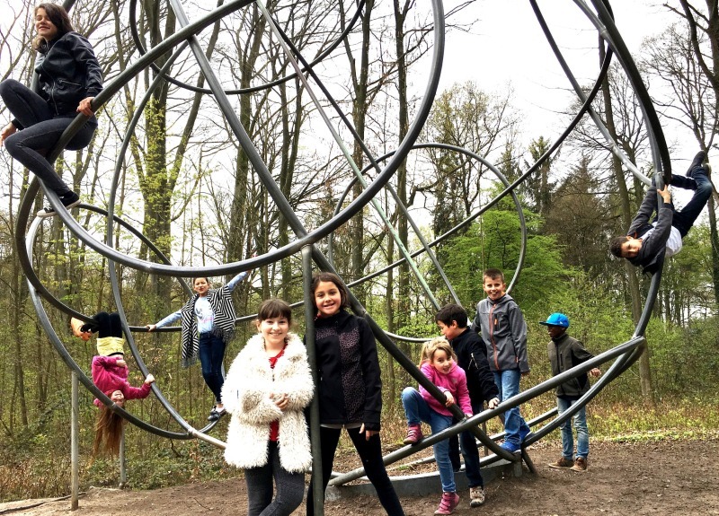 Ausflug in den Waldpark: Kinder und Jugendliche machten beim Ferienprogramm des Uferstübchens mit.