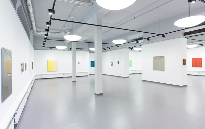 Blick in die Ausstellung Colorscape im Kunsthaus.