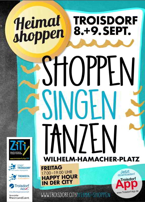 Plakat Heimatshoppen