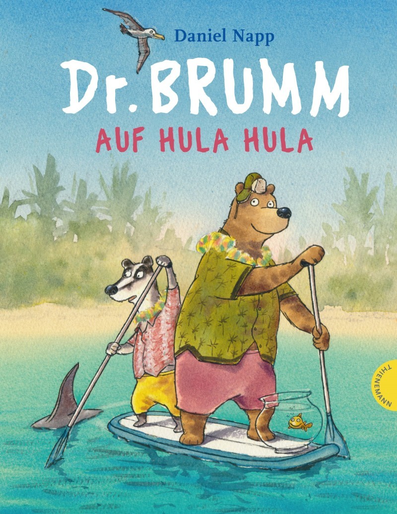 Buchumschlag des Verlags Thienemann zu Dr. Brumms Abenteuerurlaub.