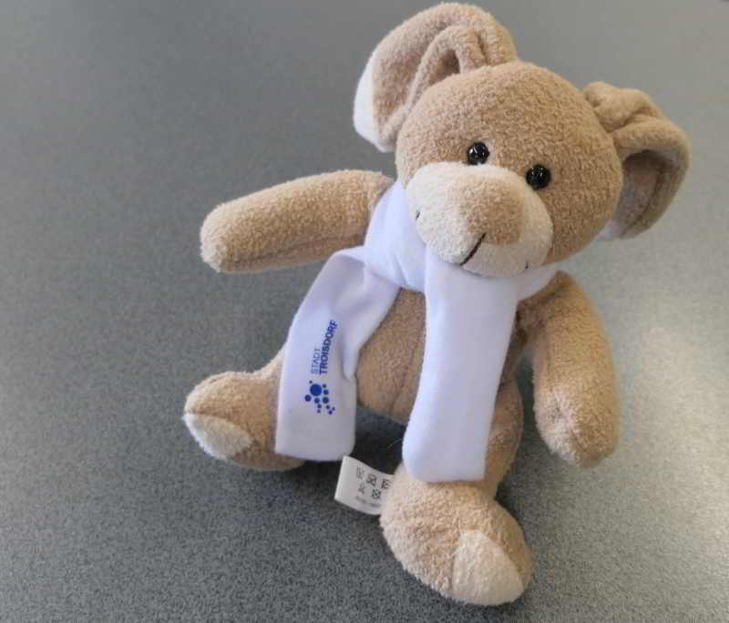 Troberta wartet im Rathaus auf ihre neuen Besitzer.