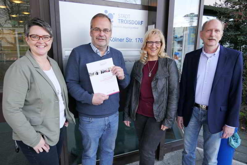 Im Troisdorfer Rathaus beteiligt man sich am Netzwerk für Bürgerengagement.