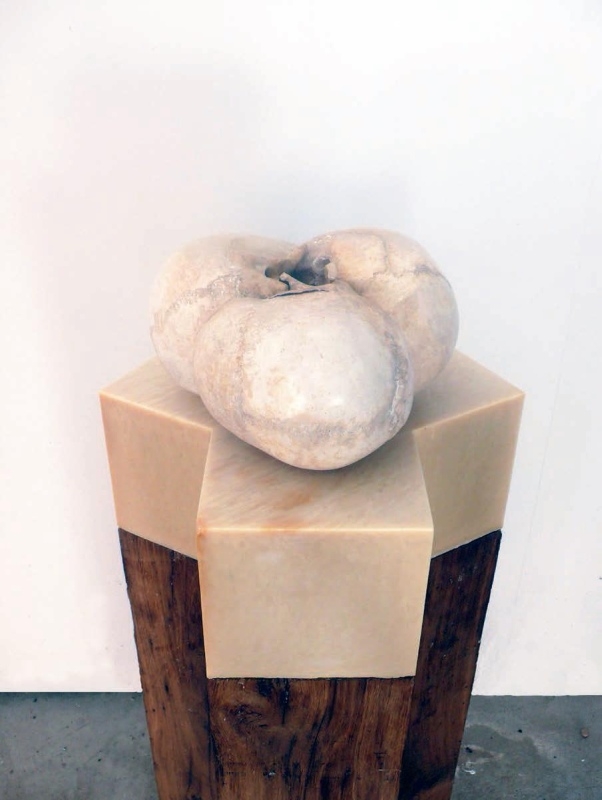 Aus Holz und Seife ist „Le Tricephale“ von Hervé Lesieur.