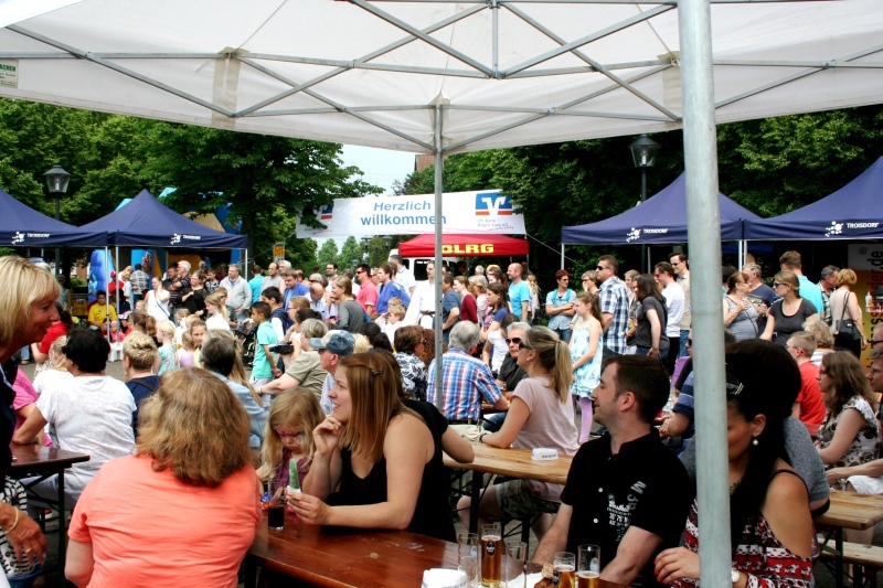 Das Stadtteilfest Rotter See wird wieder viele Besucher anziehen wie hier 2016.