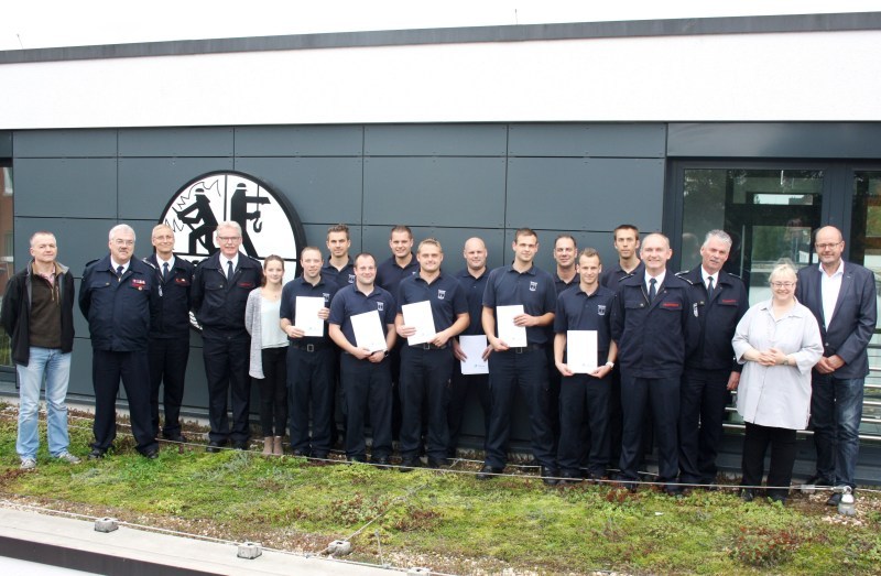 Verstärkung für die Feuerwehr.