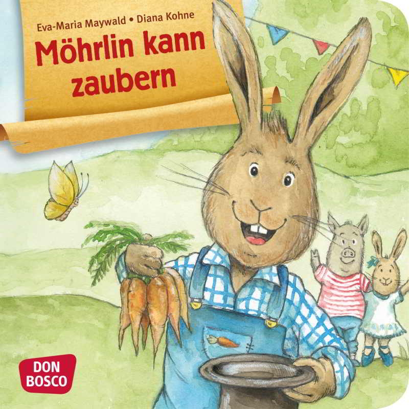 Das Buchcover des Verlags Don Bosco zum Vorlesenachmittag.