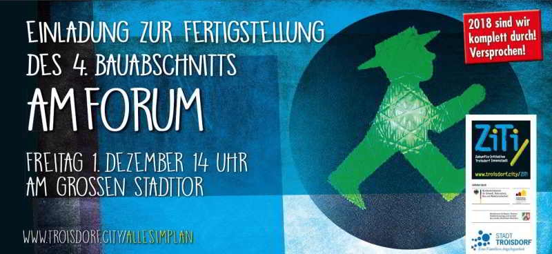 Einladung zum Einweihungsempfang