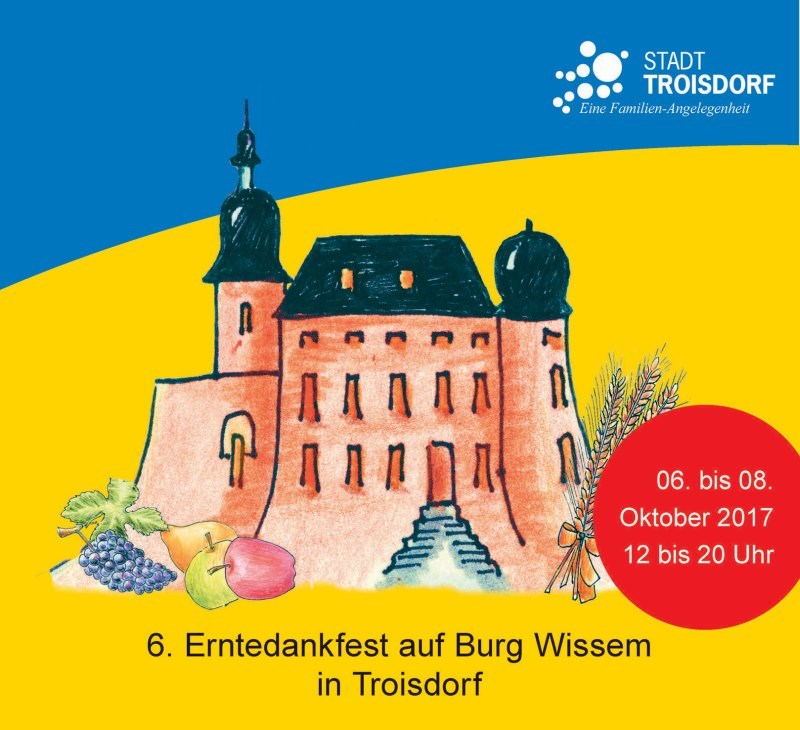 Willkommen zum Troisdorfer Erntedankfest auf Burg Wissem!