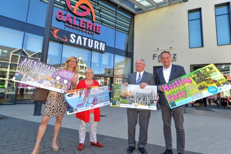 Das neue Programm für die Veranstaltungen in der Innenstadt wurde vorgestellt.