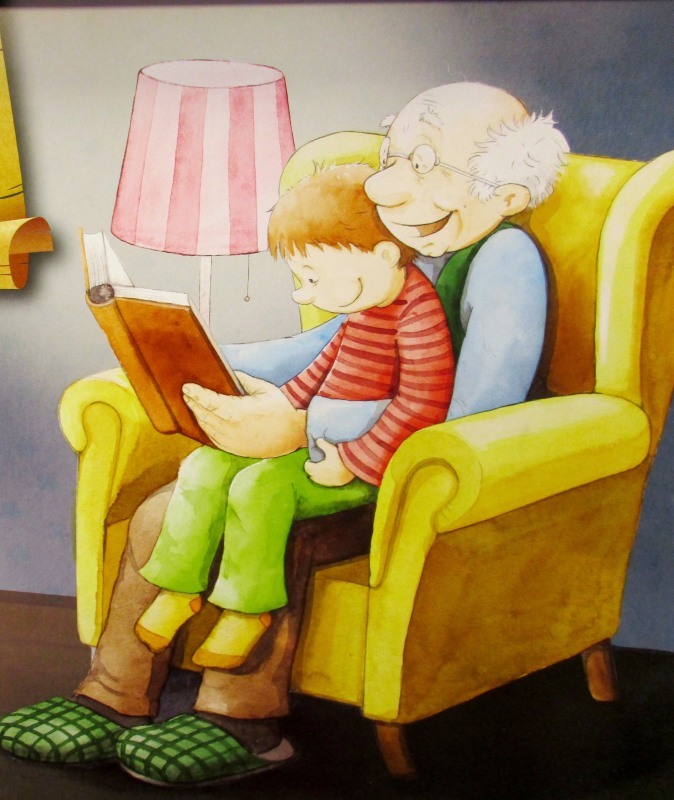 In der Stadtbibliothek in Sieglar wird vorgelesen.