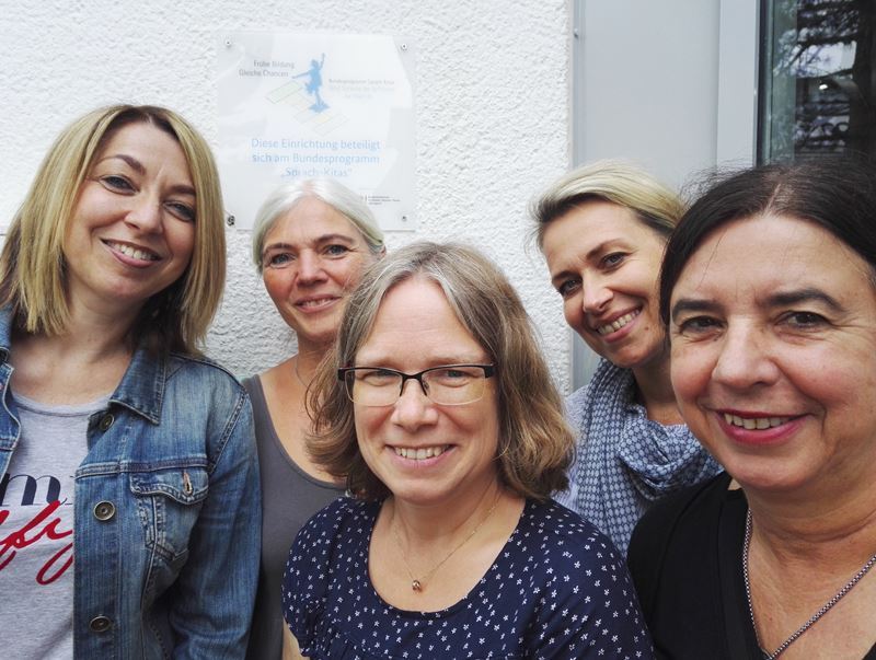 Die zusätzlichen Fachkräfte des Sprach-Kita-Regionalnetzwerks Troisdorf/St. Augustin.