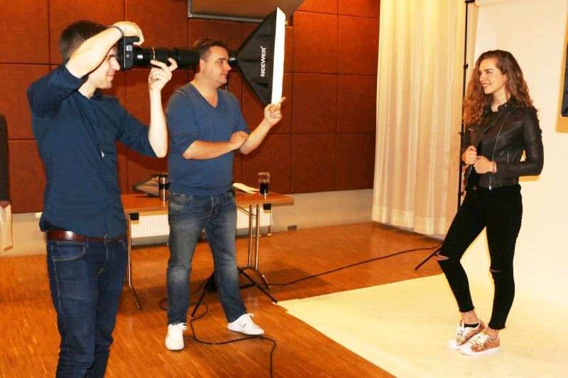 Casting mit Komparsen-Shooting. Foto: Agentur Eick.