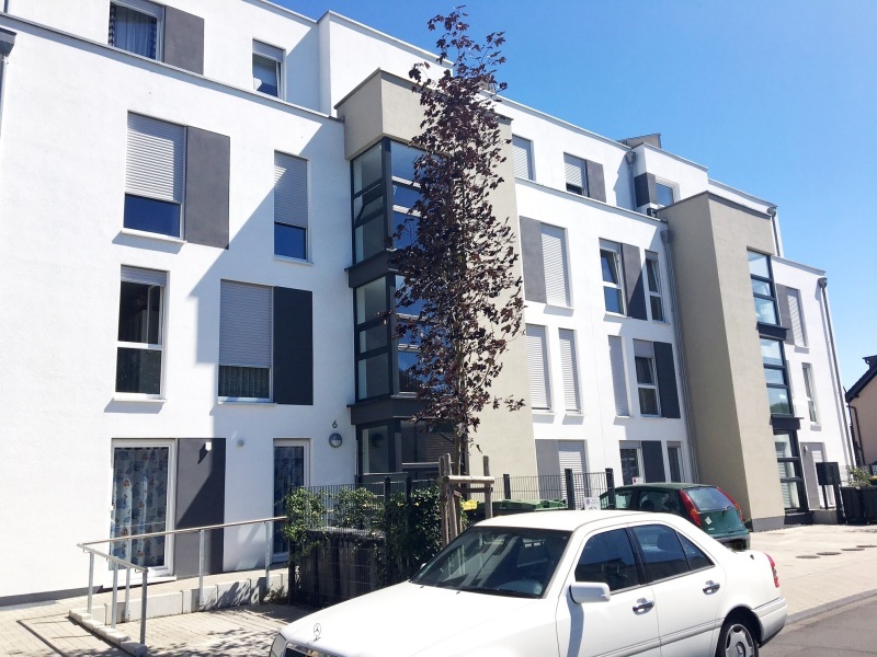 Neues Mietshaus in der Adolf-Friedrich-Straße.