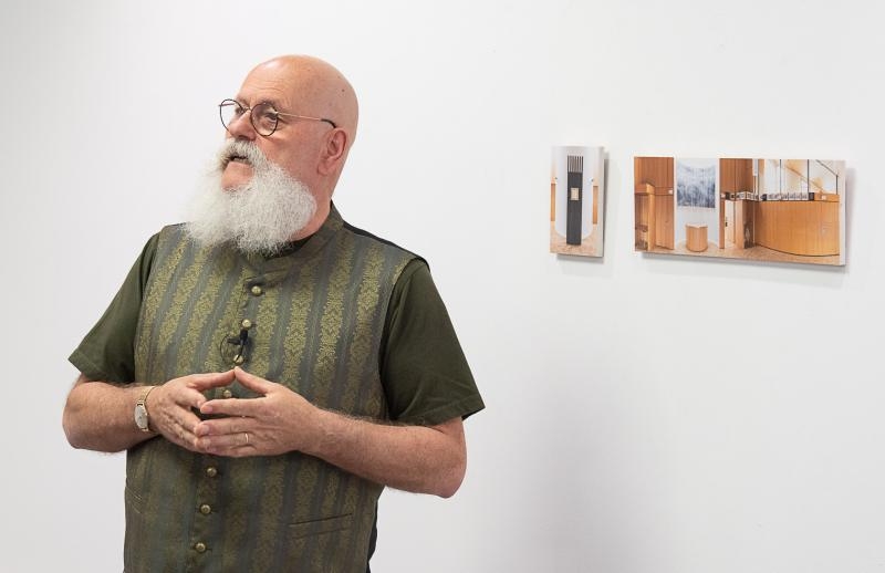 Alexander Jokisch im Kunsthaus Troisdorf.