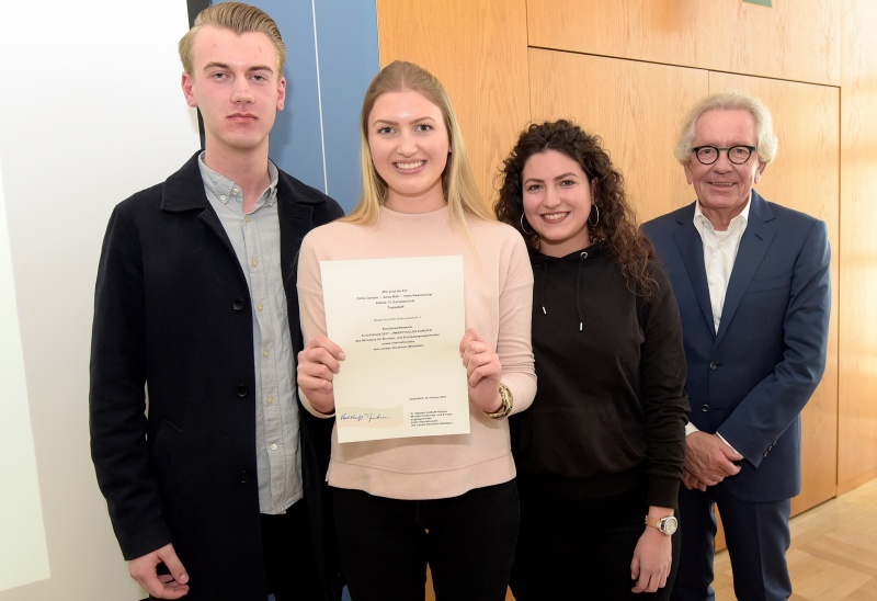Troisdorfer Gesamtschüler erhielten Kurzfilmpreis.